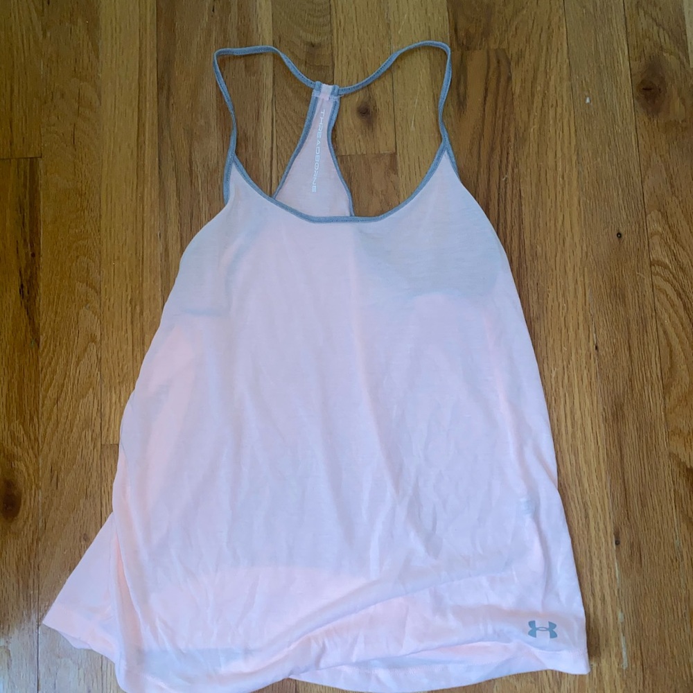 Under Armor Pink Workout Tank
